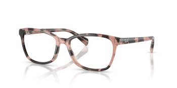 Ray Ban Brille in Opal pink havana 0RX5362 8481 52