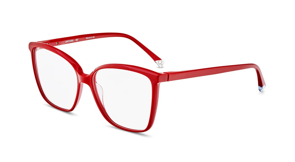 Das Bild zeigt die Korrektionsbrille AMCORA  RD von der Marke Etnia Barcelona in  rot.