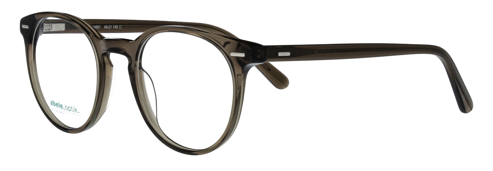 Abele Optik Brille für Herren in Olivbraun 149881