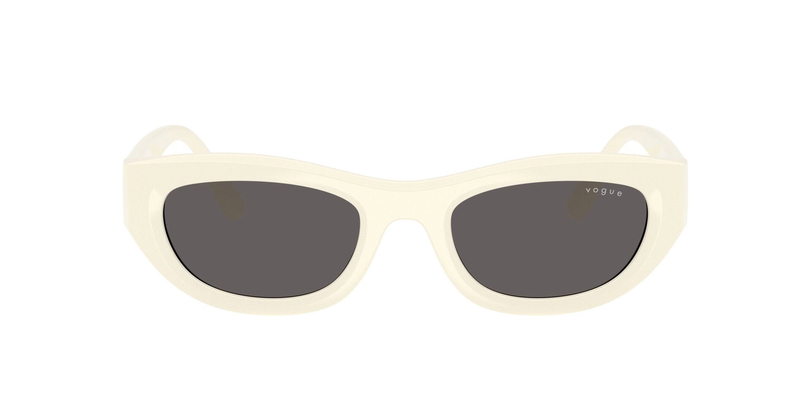 Das Bild zeigt die Sonnenbrille VO5616S von der Marke Vogue in Weiß.