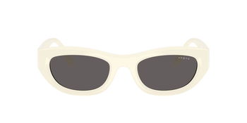 Das Bild zeigt die Sonnenbrille VO5616S von der Marke Vogue in Weiß.
