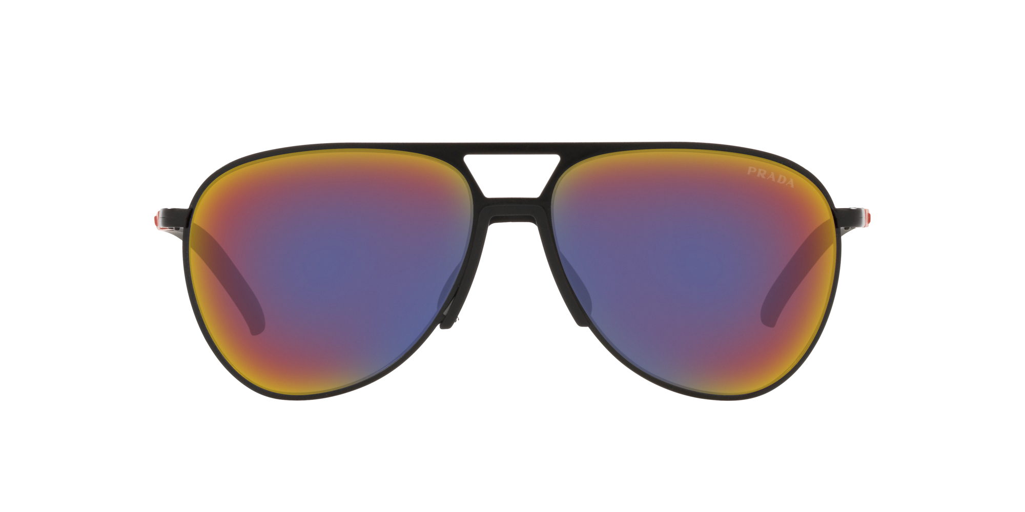 Prada Linea Rossa Sonnenbrille für Herren in Schwarz matt PS 51XS 1BO01M 59