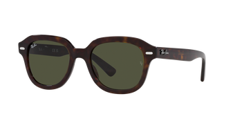 Ray Ban Erik Sonnenbrille Unisex in havanna & Quadratisch RB4398 902/31 53