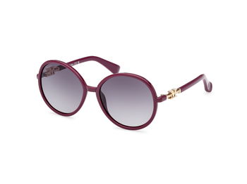 Das Bild zeigt die Sonnenbrille MM0065 75B von der Marke Max Mara in Violett.