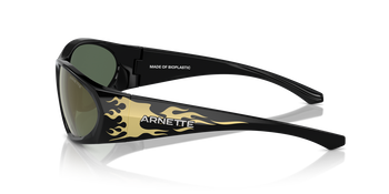 Das Bild zeigt die Sonnenbrille AN4342 29476R von der Marke Arnette in schwarz.