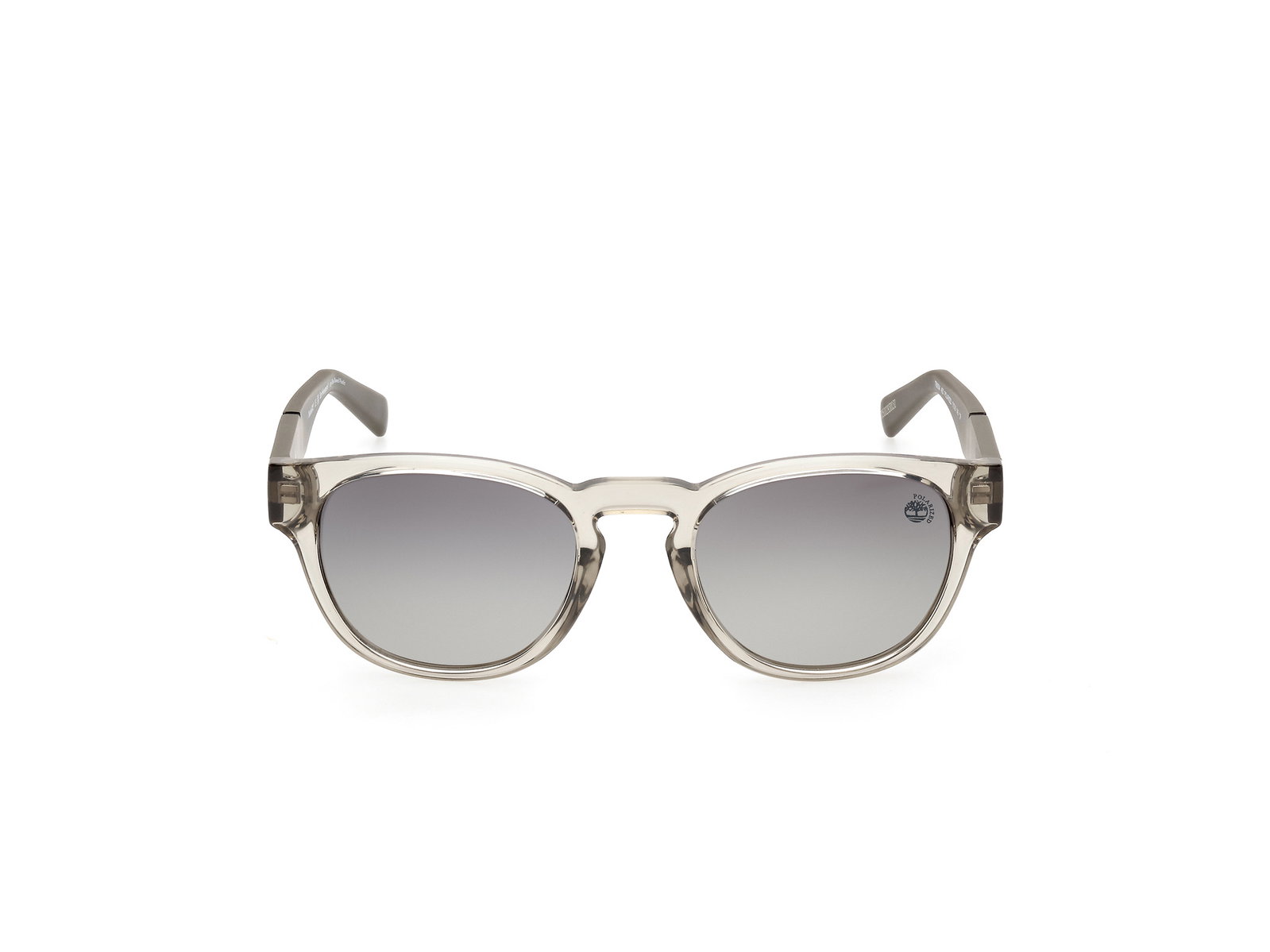 Das Bild zeigt die Sonnenbrille TB9334 45D von der Marke Timberland in grau.