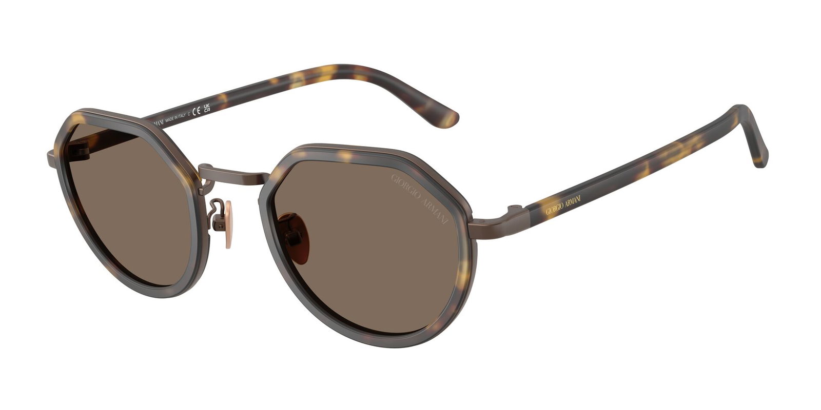 Das Bild zeigt die Giorgio Armani Sonnenbrille AR6181 in Havanna