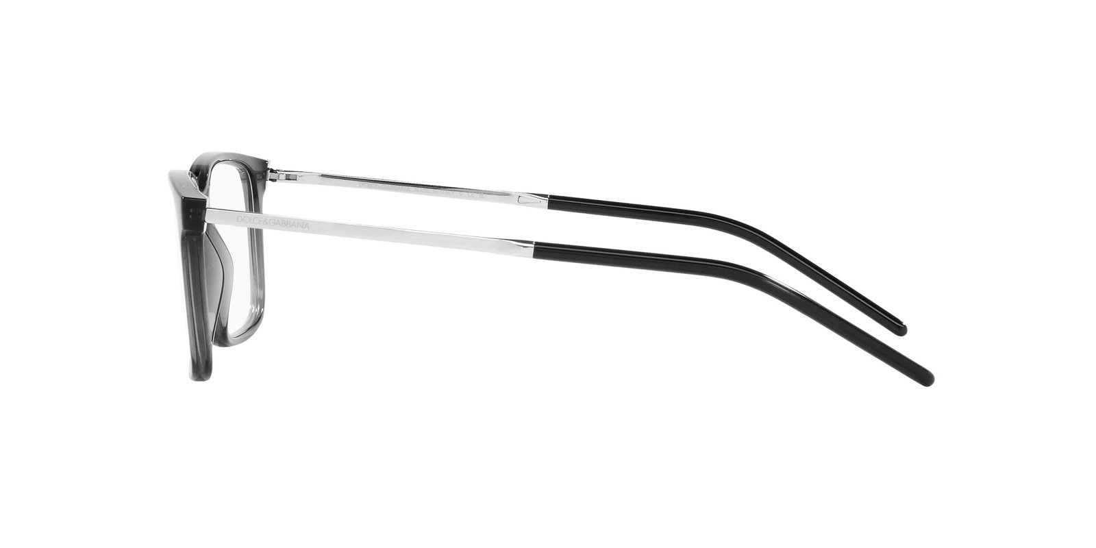 Das Bild zeigt die Korrektionsbrille DG5099 3255 von der Marke D&G in grau.