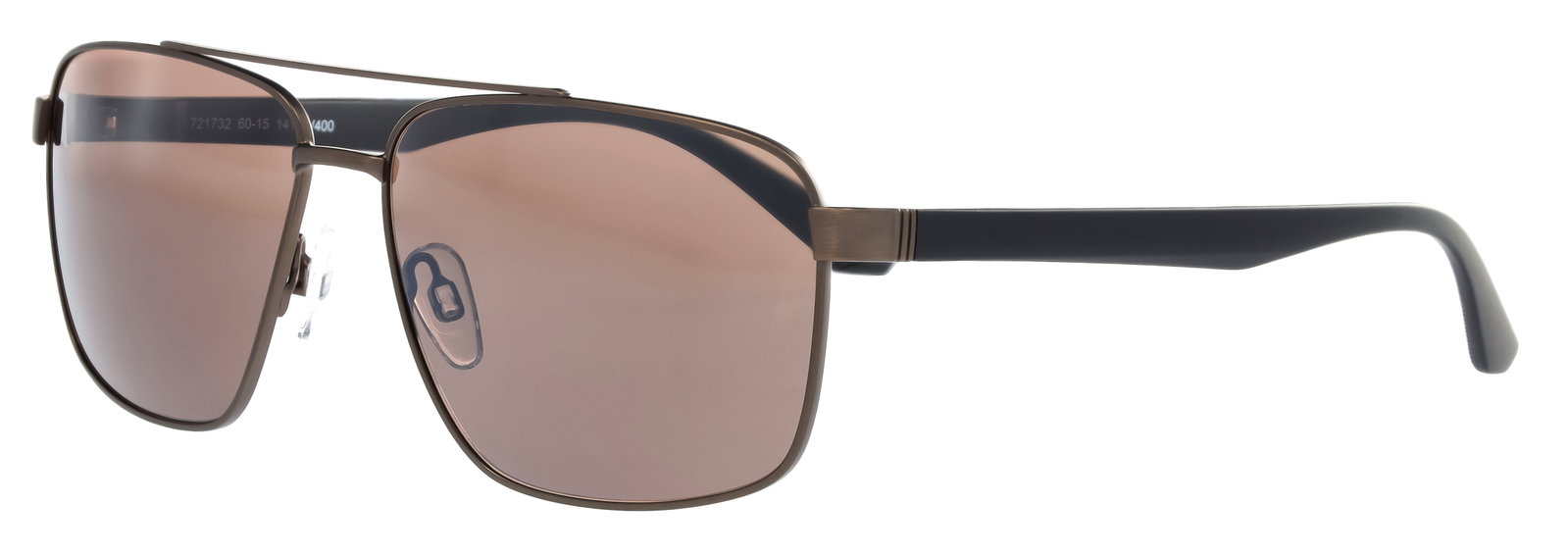 Das Bild zeigt die Sonnenbrille 721732 von der Marke Abele Optik in Braun matt.