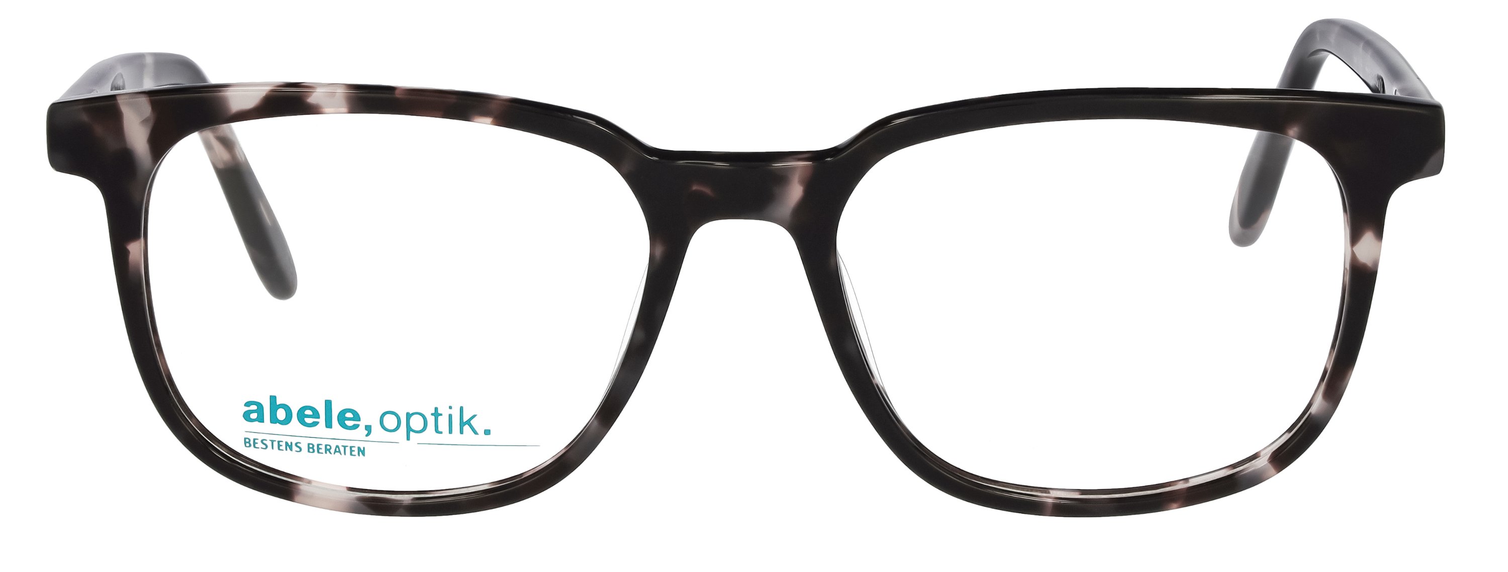 abele optik Brille in / braun 148301 gemustert für schwarz Herren