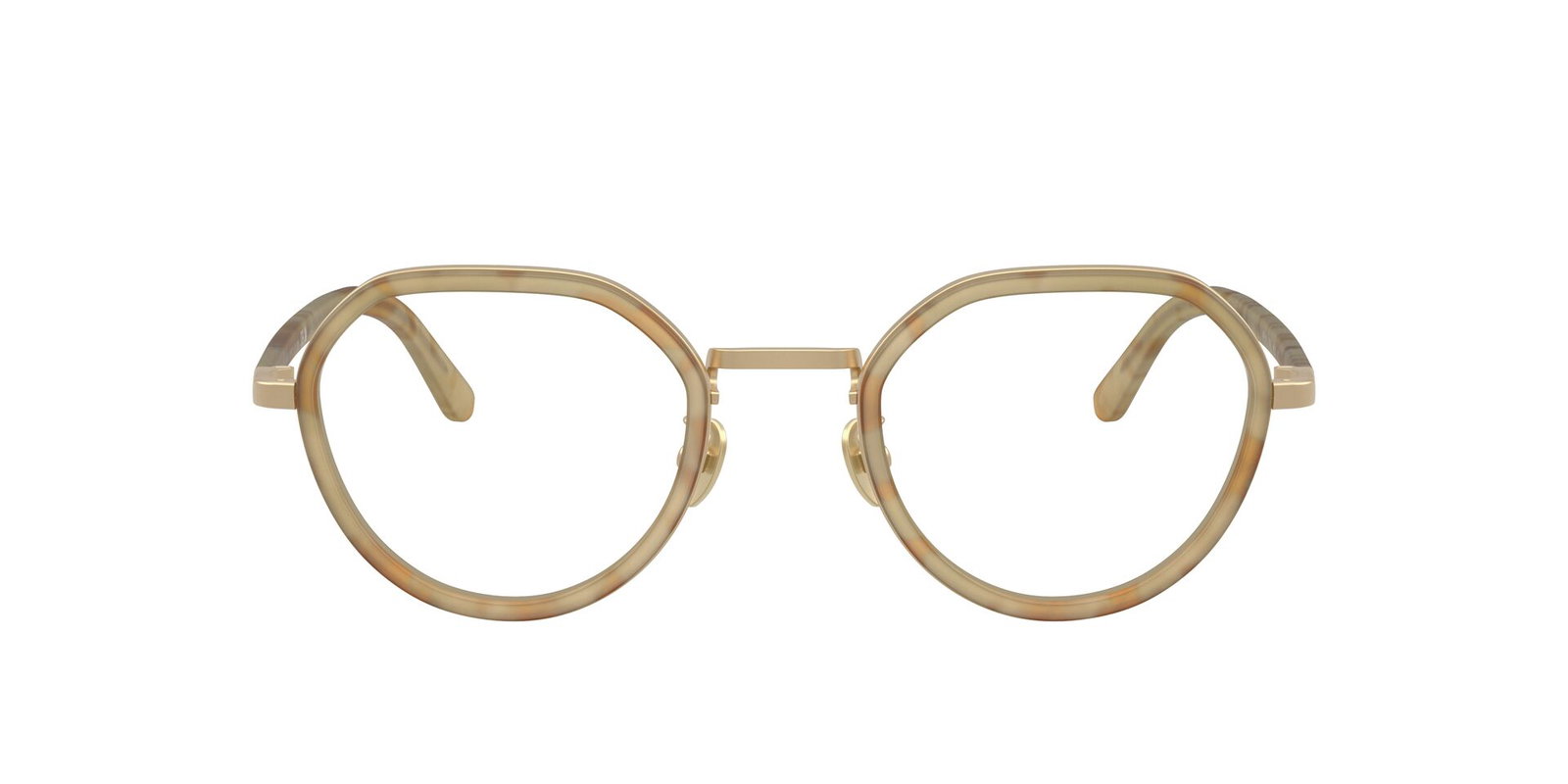 zu sehen ist die Korrektionsbrille 0AR5167 von Giorgio Armani in der Farbe Gold.