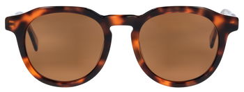 Das Bild zeigt die Sonnenbrille 141171 von der Marke Abele Optik in havanna.