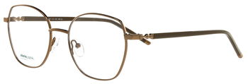 Abele Optik Brille für Damen in Bronze mit Olivgrün 149271