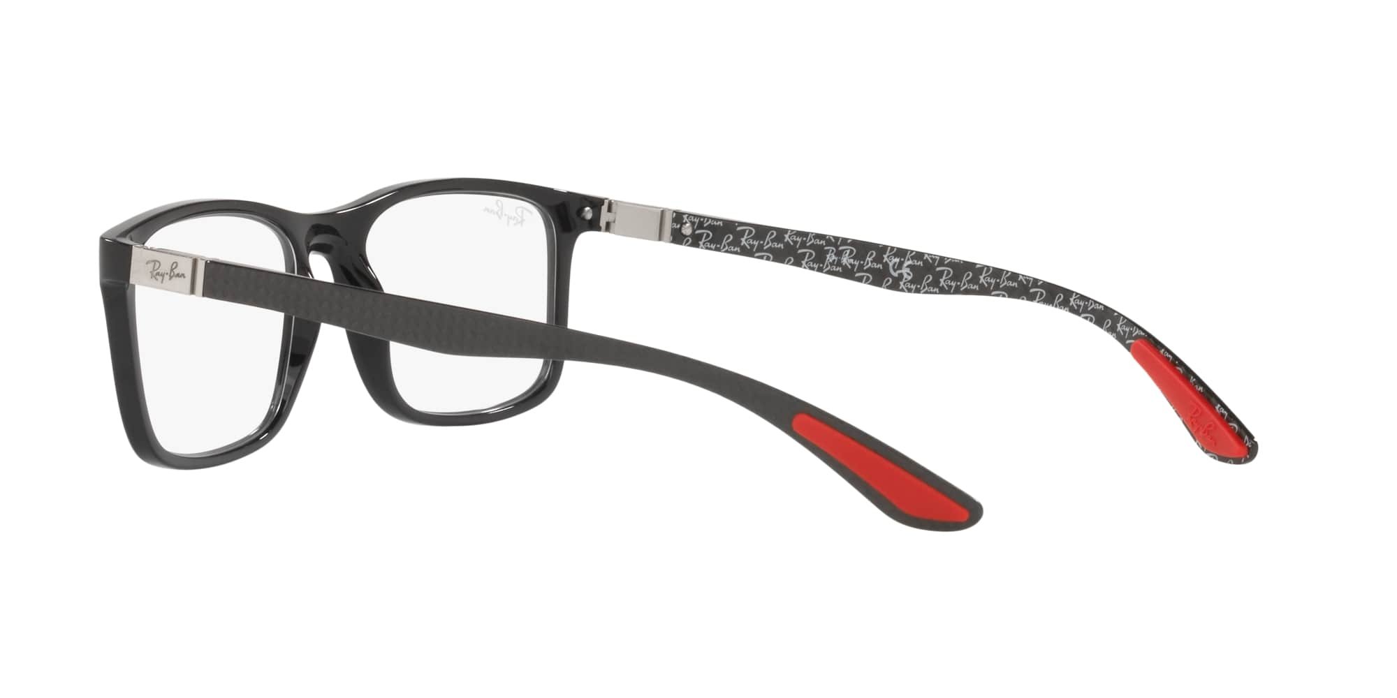 Das Bild zeigt die Korrektionsbrille RX8908 2000 von der Marke Ray Ban in schwarz.