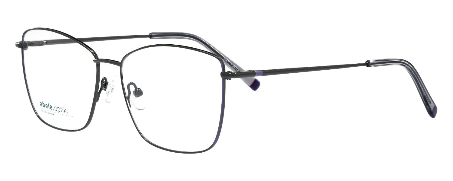 abele optik Brille für Damen in gun/lila Akzente 146131