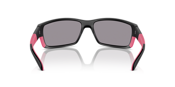 Das Bild zeigt die Sonnenbrille AN4336 27531U von der Marke Arnette in schwarz/rosa.