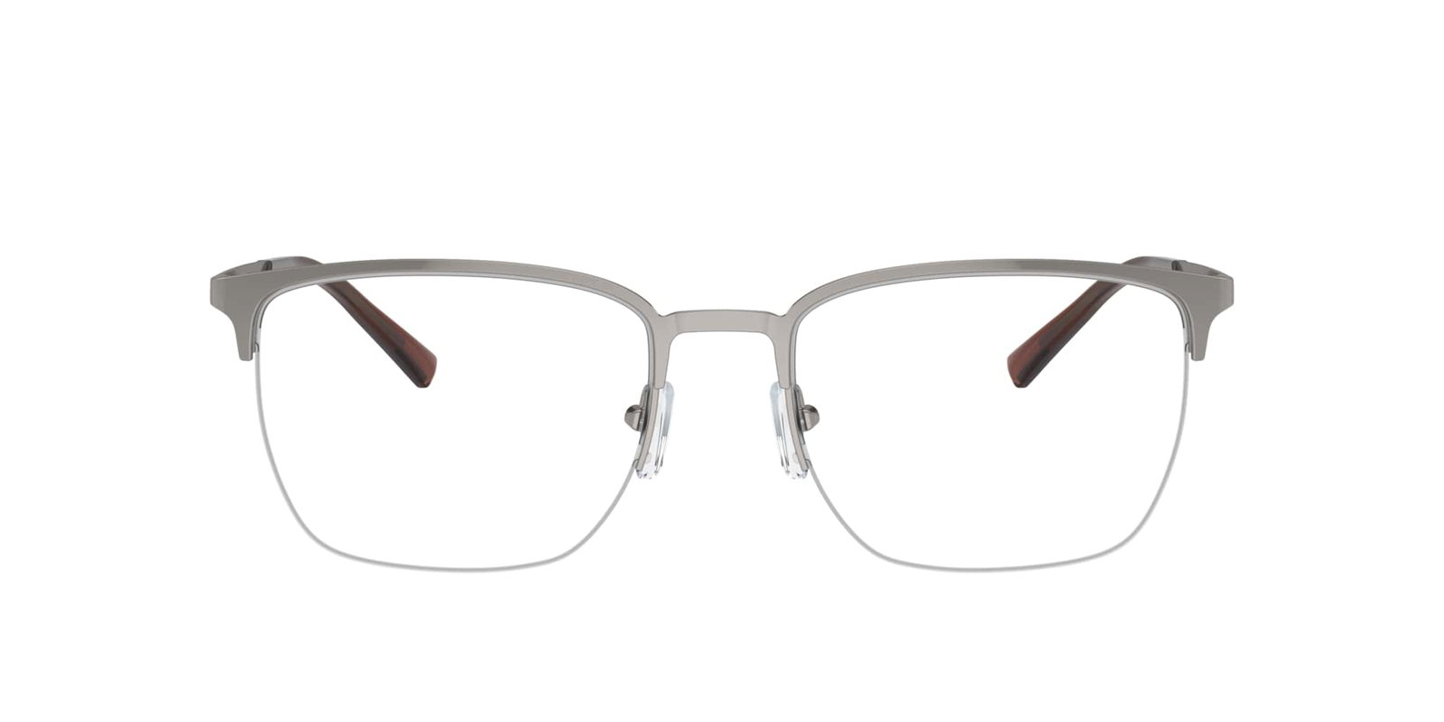 Das Bild zeigt die Korrektionsbrille EA1151 3010 von der Marke Emporio Armani in Silber/Bordeaux.