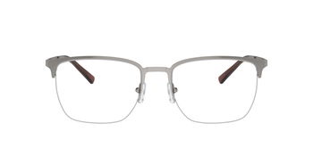 Das Bild zeigt die Korrektionsbrille EA1151 3010 von der Marke Emporio Armani in Silber/Bordeaux.