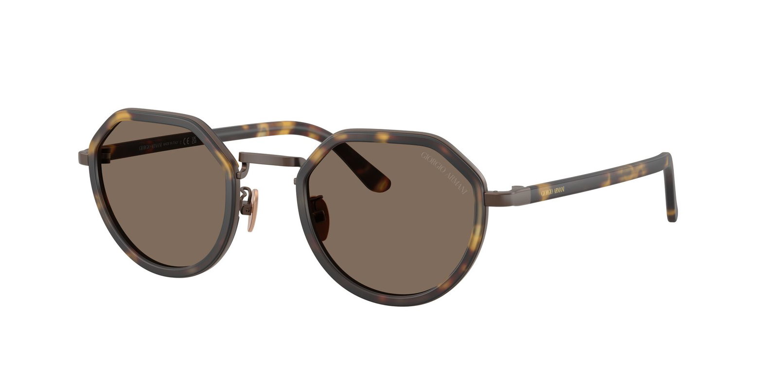 Das Bild zeigt die Giorgio Armani Sonnenbrille AR6181 in Havanna