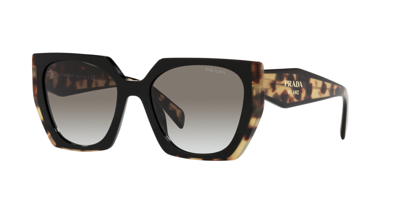 Prada Sonnenbrille für Damen in Schwarz/Havanna PR 15WS 3890A7 54