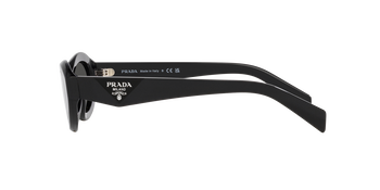 Auf diesem Bild sehen Sie die Sonnenbrille 0PR 26ZS von Prada in der Farbe Schwarz.