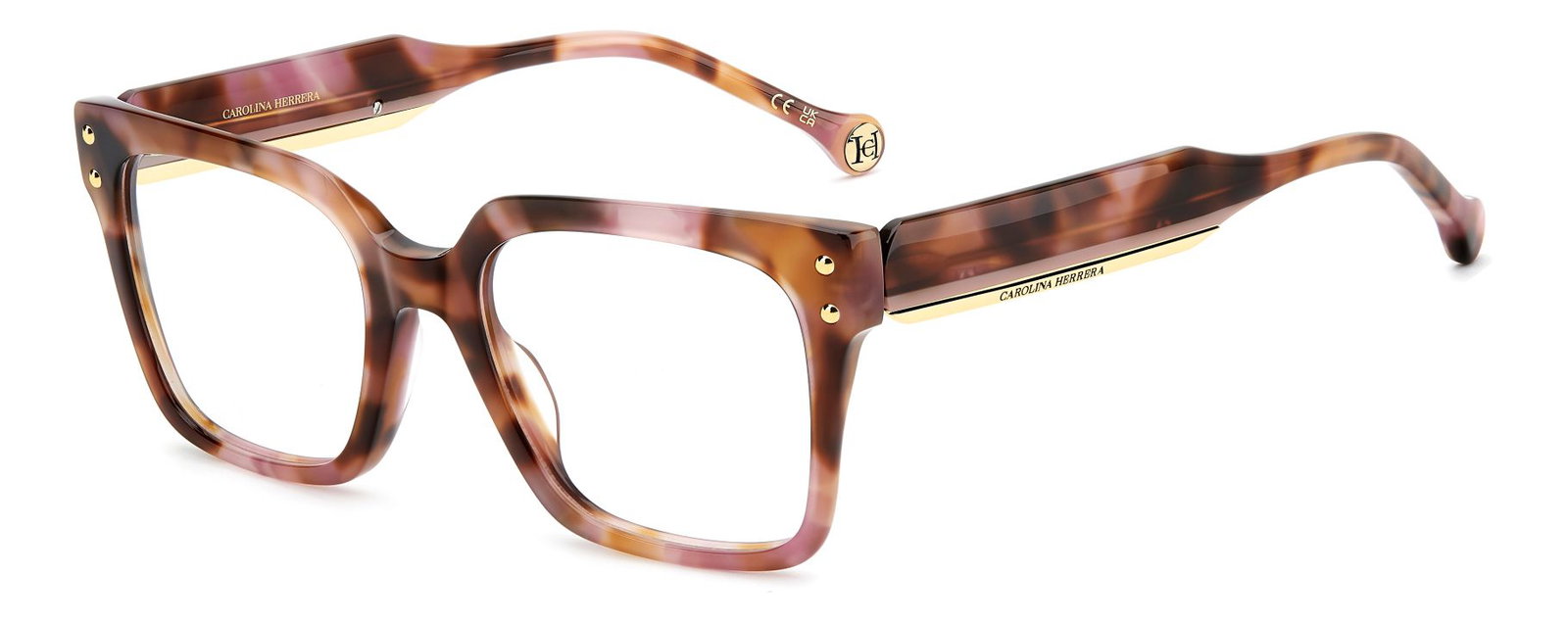 Carolina Herrera Damen Brille 0413 0B0 51 in Pink Havana