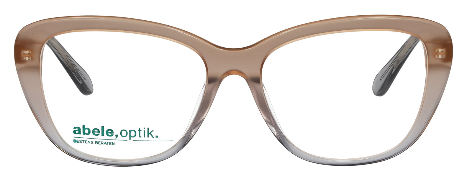 Das Bild zeigt die Korrektionsbrille 148371 von der Marke Abele Optik in rosa transparent.