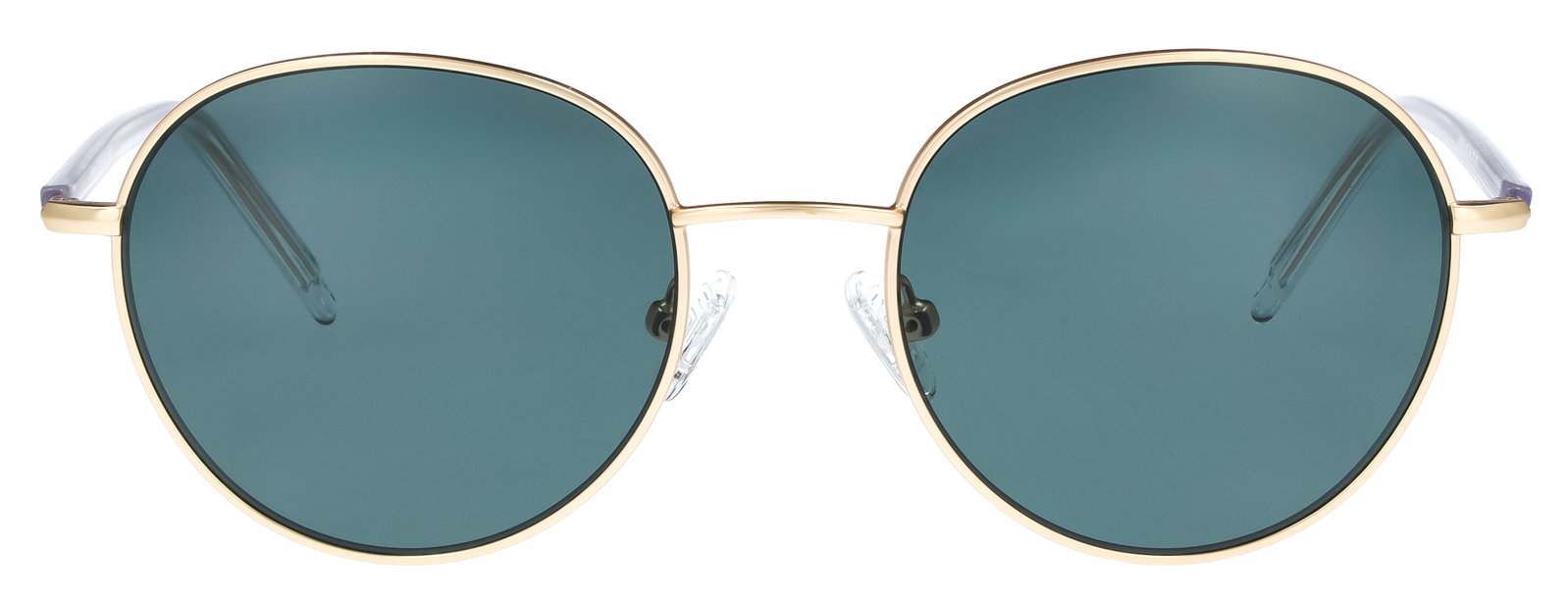 Das Bild zeigt die Sonnenbrille 141181 von der Marke Abele Optik in gold.