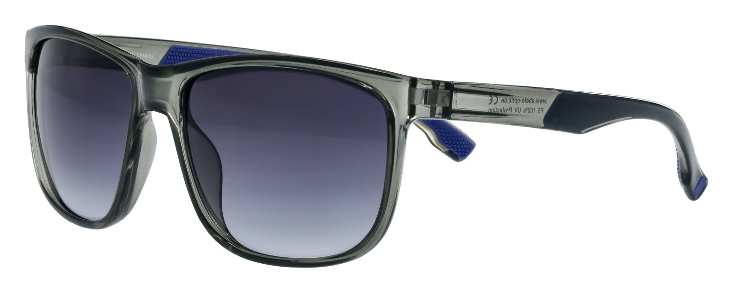 abele optik Sonnenbrille für Herren in grau transparent 720422