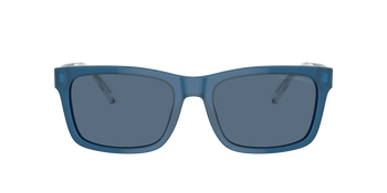 Das Bild zeigt die Sonnenbrille EA4224 609280 von der Marke Emporio Armani in blau.