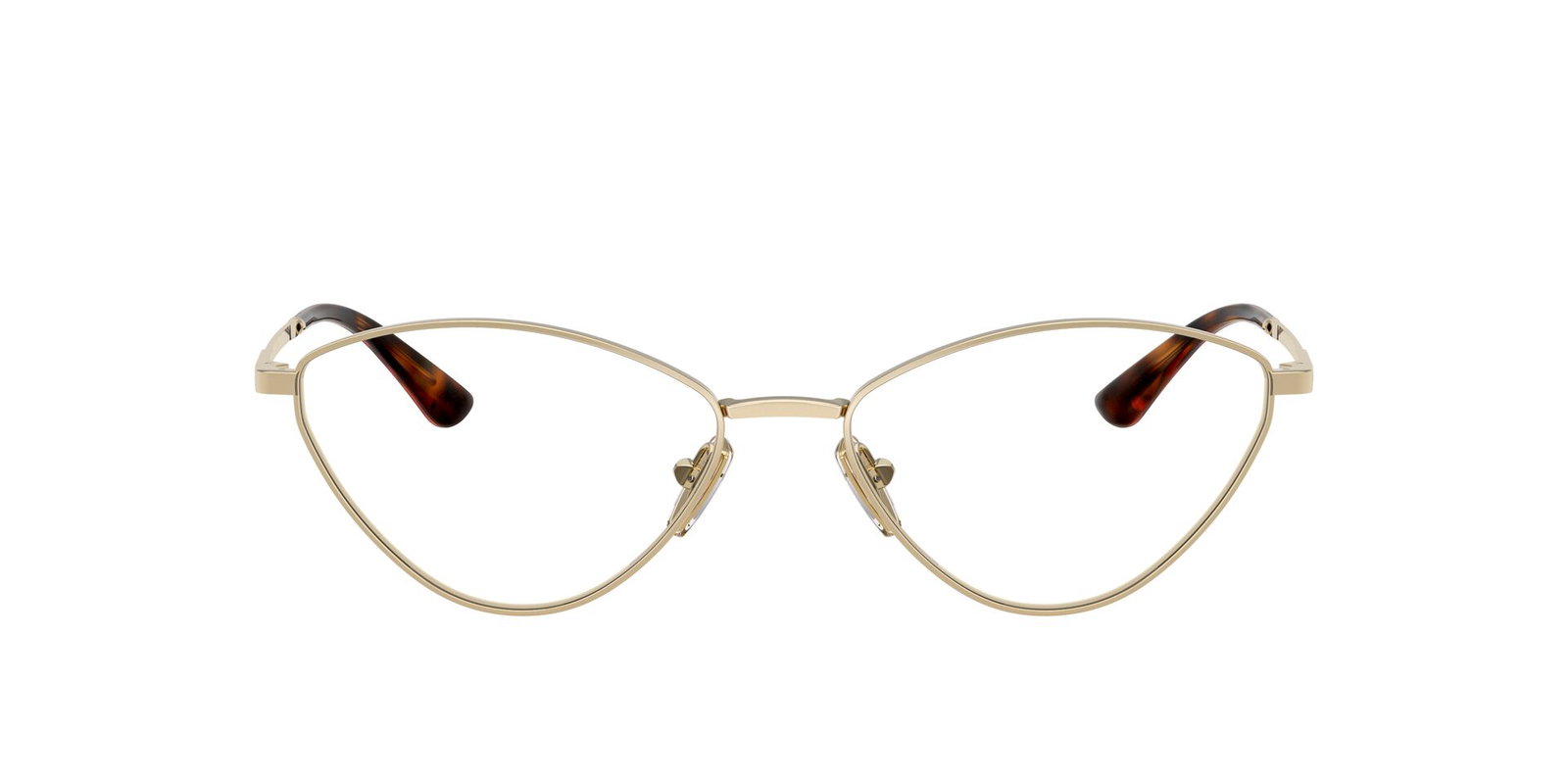 Das Bild zeigt die Korrektionsbrille 4325 von der Marke Vogue in Gold.