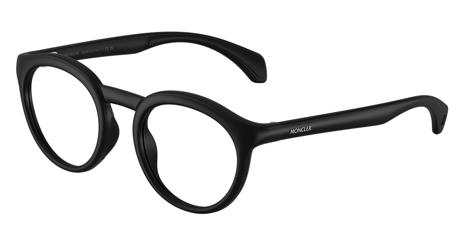 zu sehen ist die Korrektionsbrille 3006U von Moncler in der Farbe Schwarz.