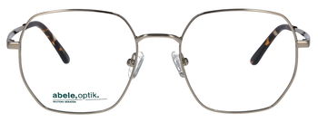 Das Bild zeigt die Korrektionsbrille 147911 von der Marke Abele Optik in weißgold.