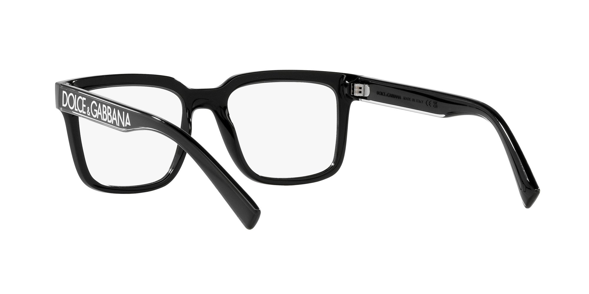 Das Bild zeigt die Korrektionsbrille DG5101 501 von der Marke D&G in schwarz.