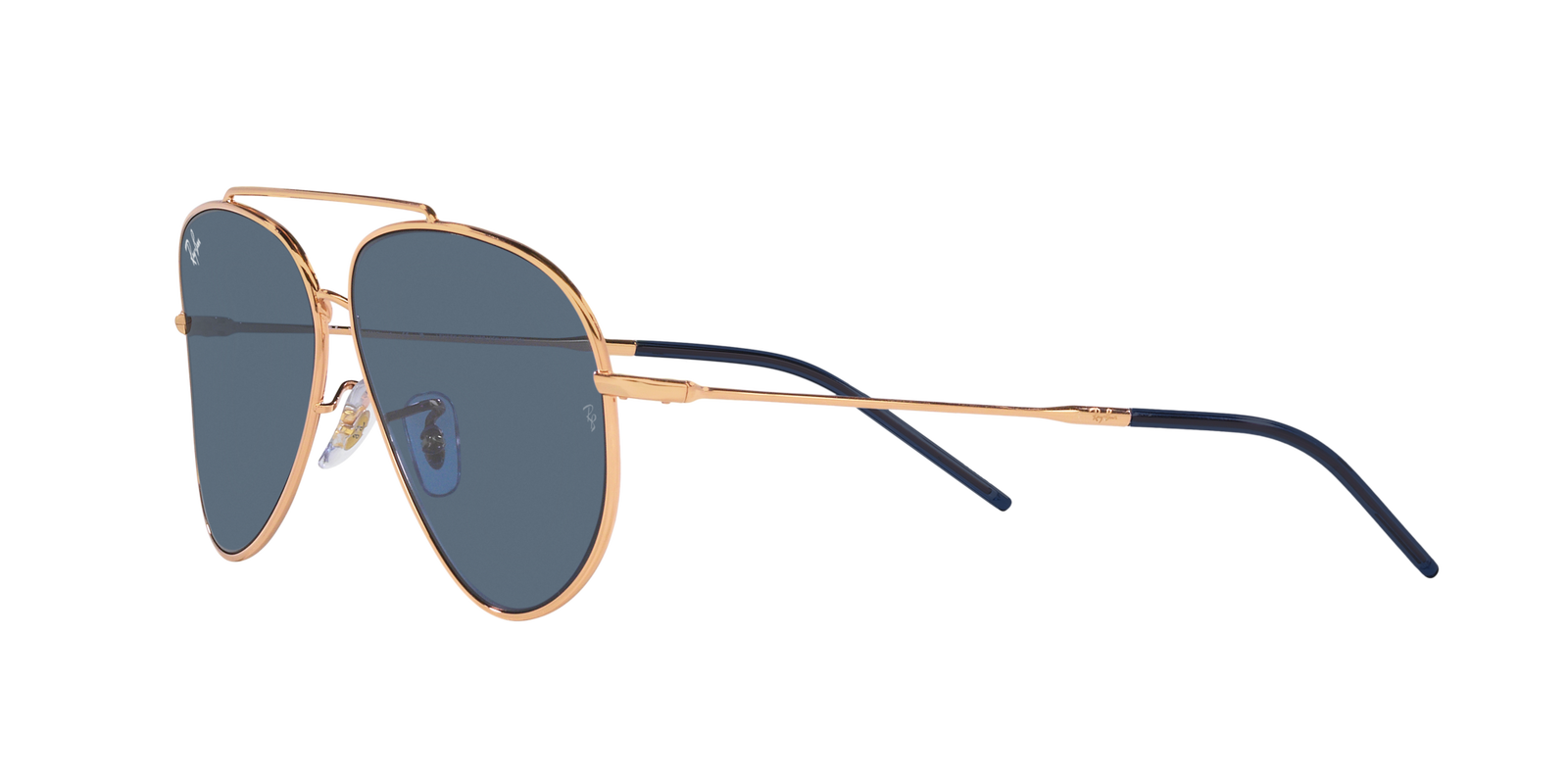 Das Bild zeigt die Sonnenbrille 0101S 92023A von der Marke Ray Ban in  Rotgold.