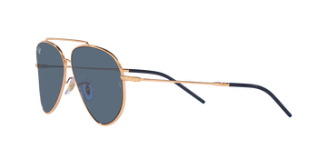 Das Bild zeigt die Sonnenbrille 0101S 92023A von der Marke Ray Ban in  Rotgold.