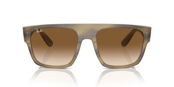 Das Bild zeigt die Sonnenbrille RB0360S 140551 von der Marke Ray-Ban in Grün gestreift.