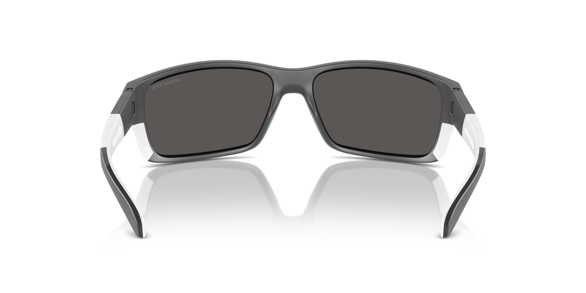 Das Bild zeigt die Sonnenbrille AN4336 284187 von der Marke Arnette in schwarz/weiß.