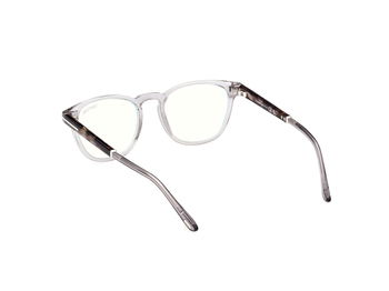 Das Bild zeigt die Korrektionsbrille FT5890-B 020 von der Marke Tom Ford in kristall.