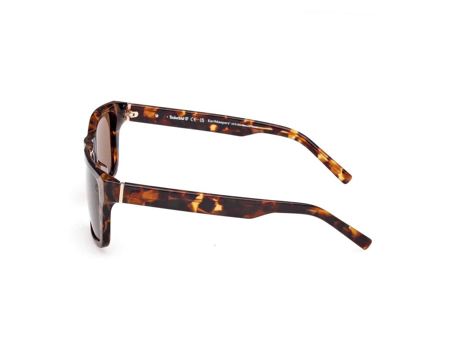 Das Bild zeigt die Sonnenbrille TB00042 54H von der Marke Timberland in Havanna.