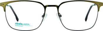 Das Bild zeigt die Korrektionsbrille 143801 von Abele Optik in khaki.