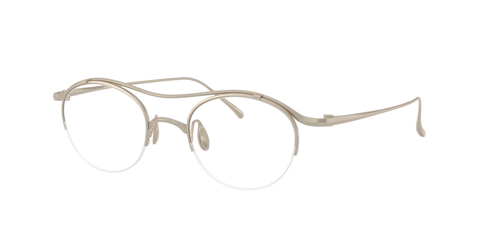 zu sehen ist die Korrektionsbrille 0AR5158T von Giorgio Armani in der Farbe Gold.