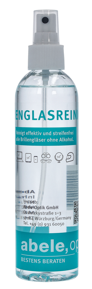 Zu sehen ist der Brillenglasreiniger von abele optik
