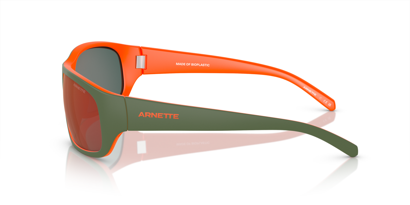Das Bild zeigt die Sonnenbrille AN4290 29436Q von der Marke Arnette in Grün.