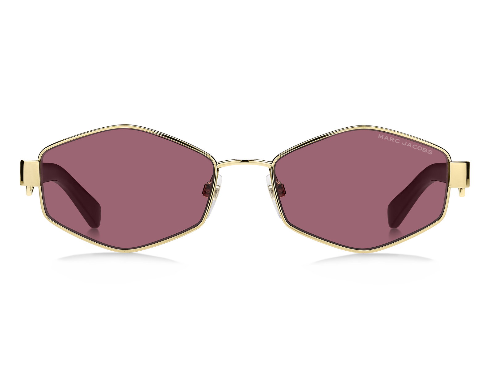Das Bild zeigt die Sonnenbrille marc_496_s_y11 von Marc Jacobs in gold red.