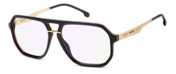 Auf diesem Bild sehen Sie die Korrektionsbrille 11164702 von der Marke Carrera in der Farbe Schwarz.