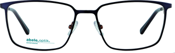 Das Bild zeigt die Korrektionsbrille 143291 von der Marke Abele Optik in dunkelblau matt.