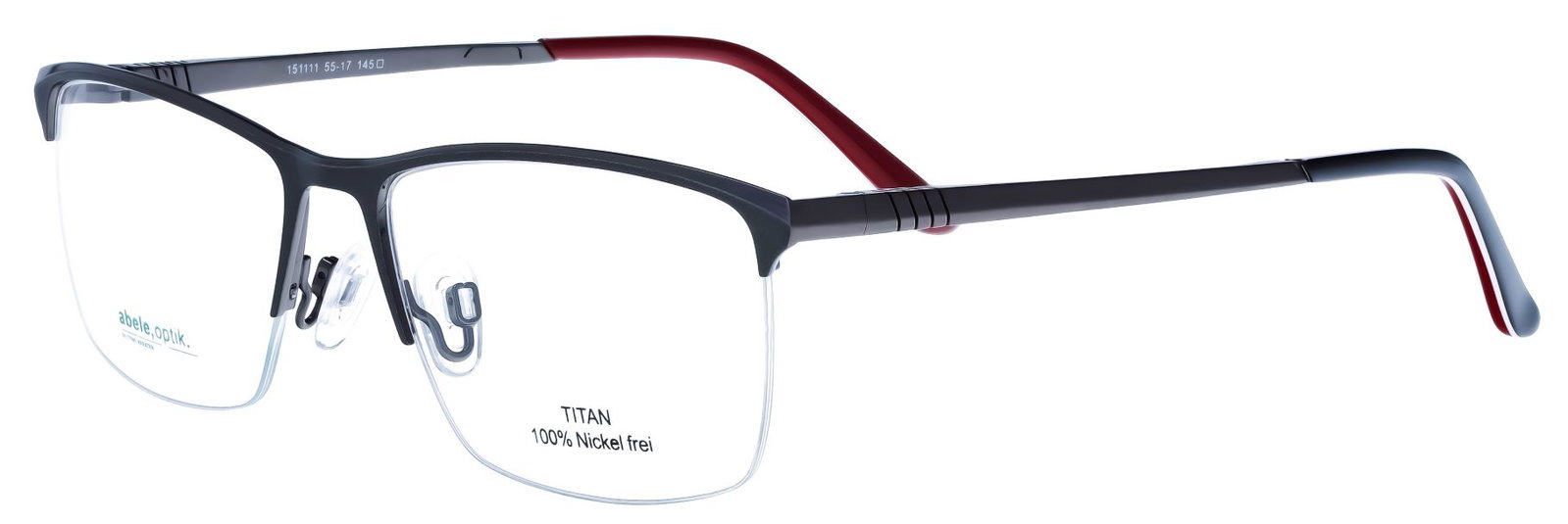Titanbrille 151111 für Herren in Grau