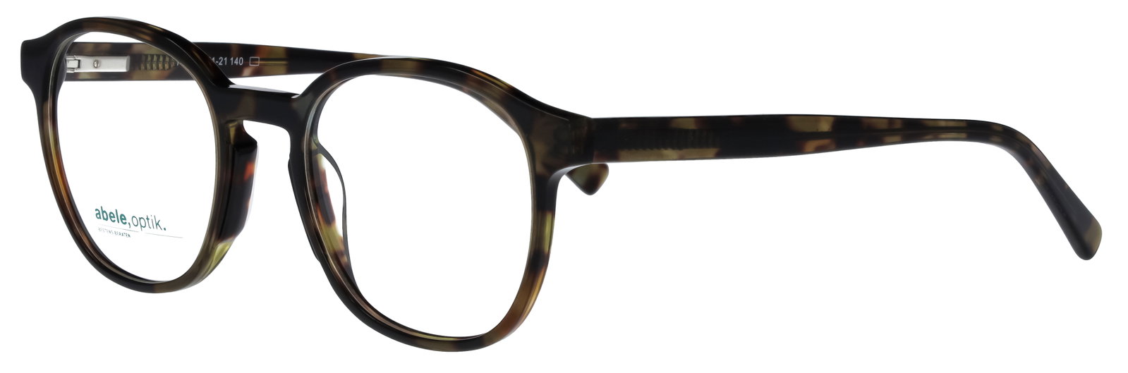Abele Optik Brille für Herren in Braun gemustert 149531