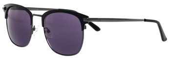 abele optik Herren Sonnenbrille in Mattschwarz/Gun 722041